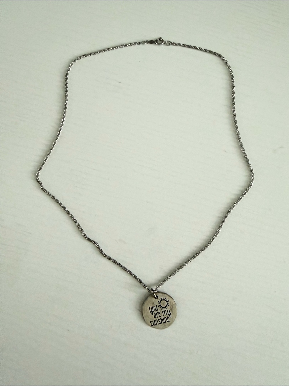 ‘You Are My Sunshine’ Necklace